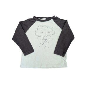 Rylee & Crew Lightning Bolt Cloud Long Sleeve Shirt 3-6m